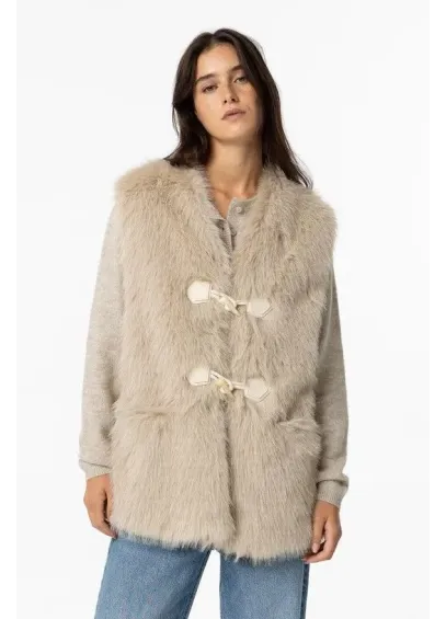 CHALECO FURVEST BEIGE