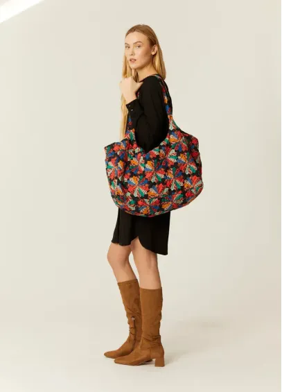 BOLSO ENGUATADO PATCHWORK PEPA LOVES