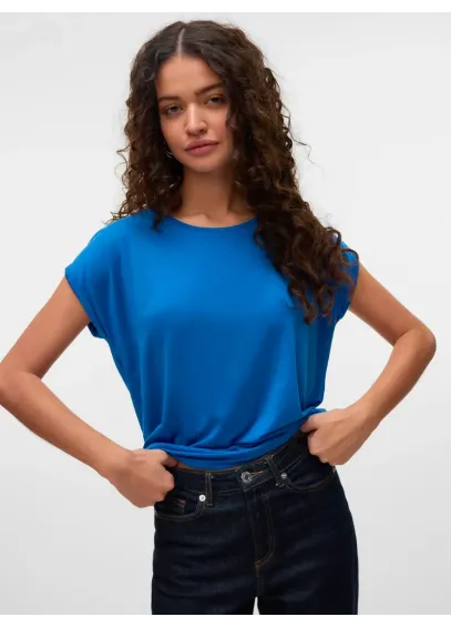 CAMISETA MAVA AZUL R. VERO MODA