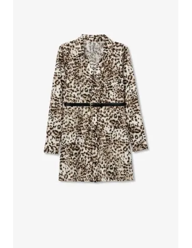 VESTIDO LEOPARD TIFFOSI