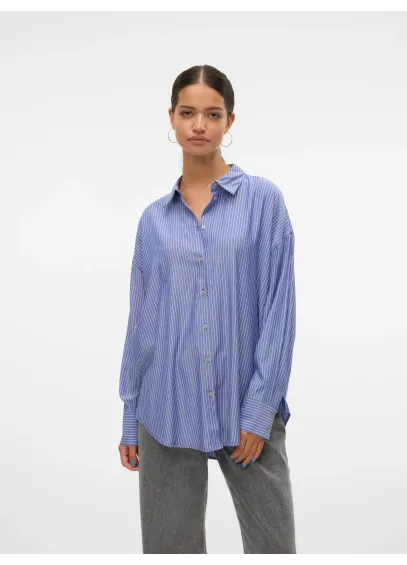 CAMISA AZUL NORA VERO MODA