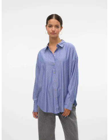 CAMISA AZUL NORA VERO MODA