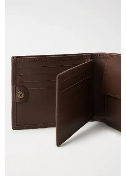 CARTERA PIEL MARRON SALSA 2