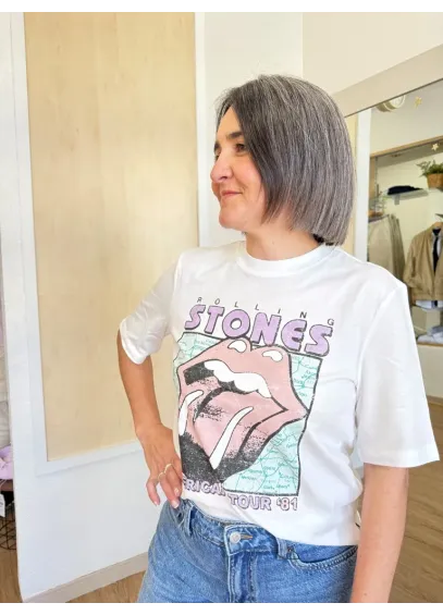 CAMISETA ROLLING ROSE ONLY 2