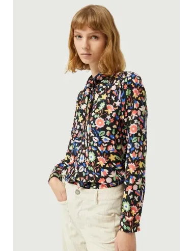 CAMISA LAZADA FLORAL COMPAÑIA FANTASTICA