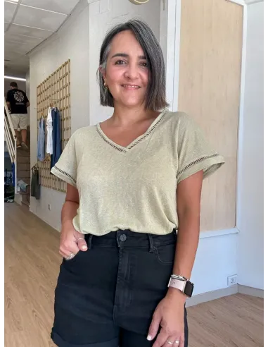 CAMISETA PENNY GREEN ONLY