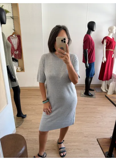 VESTIDO MORLA GREY B.YOUNG 2