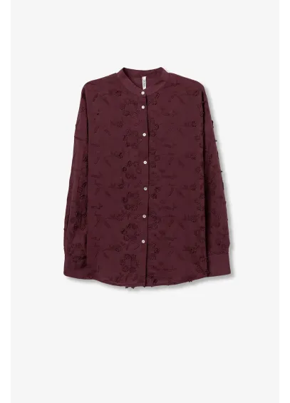 CAMISA BOOKLY BURDEOS TIFFOSI 2