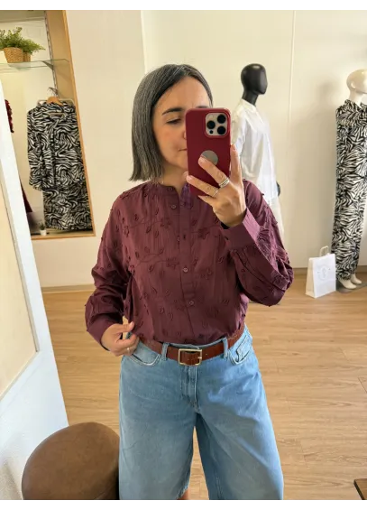CAMISA BOOKLY BURDEOS TIFFOSI