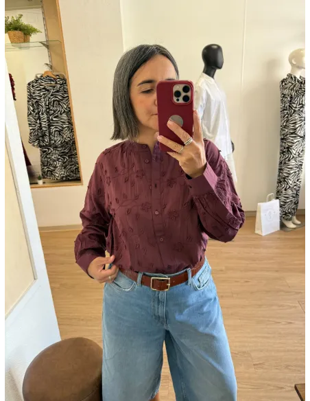 CAMISA BOOKLY BURDEOS TIFFOSI