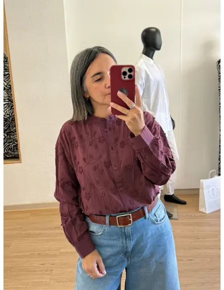 CAMISA BOOKLY BURDEOS TIFFOSI