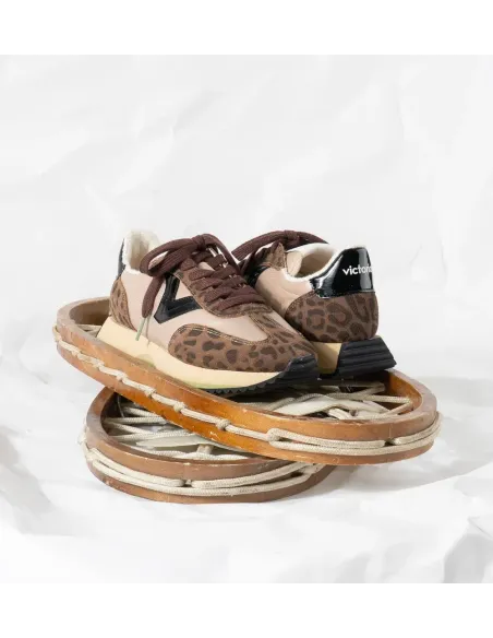 ZAPATILLAS  PRINT CHOCOLATE COSMOS VICTORIA SHOES