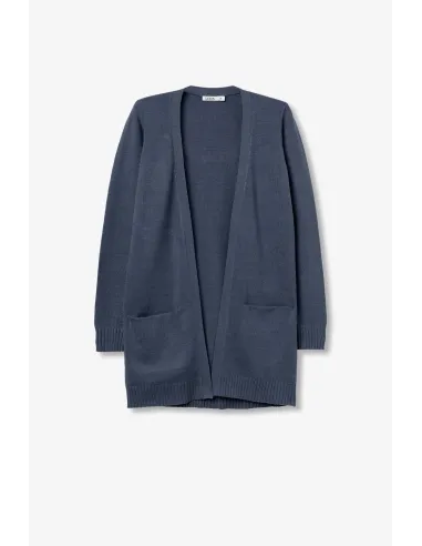 CARDIGAN MIDI OLINDA AZUL TIFFOSI