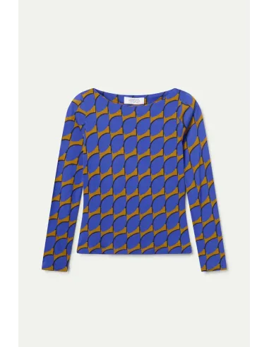 CAMISETA ESTAMPADO FORMA HOJA COMPAÑIA FANTASTICA