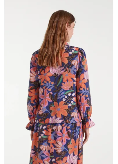 CAMISA CREPE ESTAMPADO TIGERLILY COMPAÑIA FANTASTICA 2