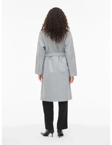 ABRIGO LARGO OVERSIZE CLAUDIA GRIS VILA