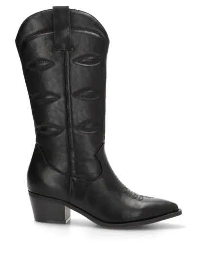 BOTA NEGRA COWBOY ETIKA 2