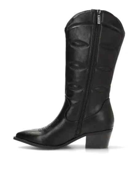 BOTA NEGRA COWBOY ETIKA