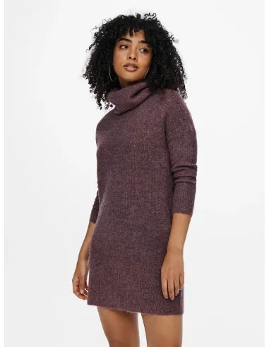 VESTIDO JANA ROSE BROWN ONLY