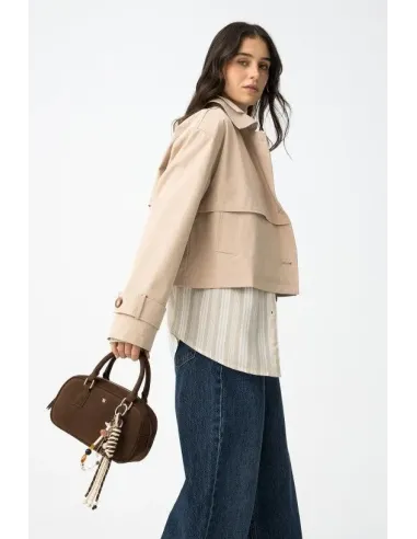 GABARDINA CROP JOAN TIFFOSI