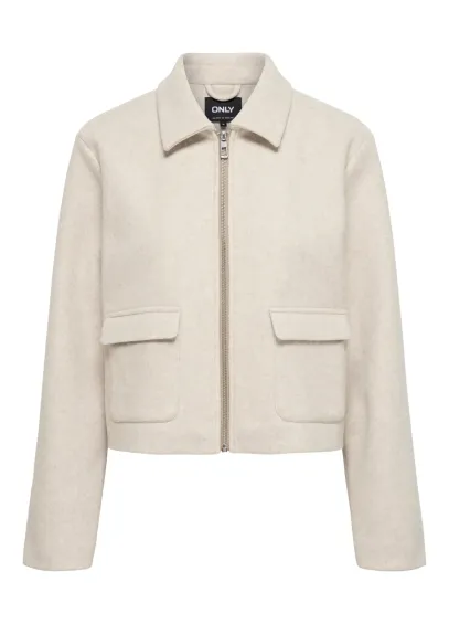 ABRIGO CROP VELA WHITE ONLY