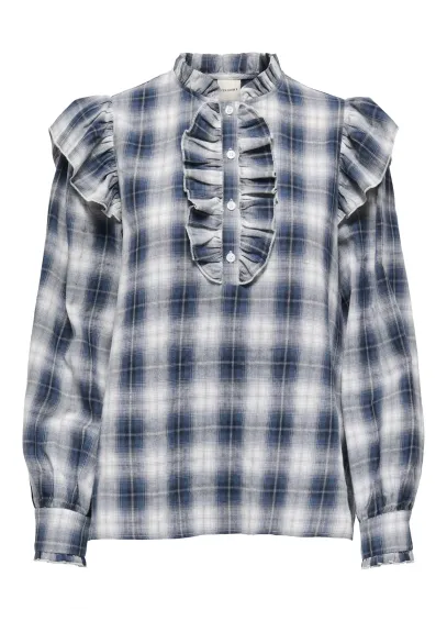 BLUSA FIGA CUADROS ONLY 2