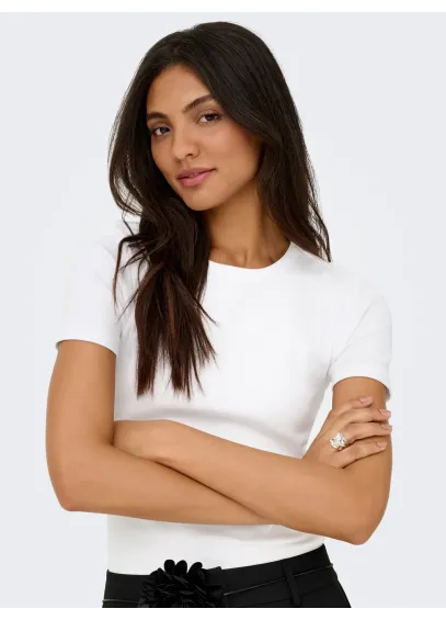 CAMISETA VAL BLANCA BASICA ONLY