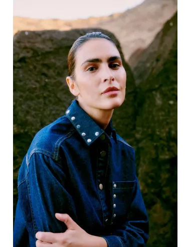 CAMISA VAQUERA TACHUELAS RELAXED KAYJA B.YOUNG