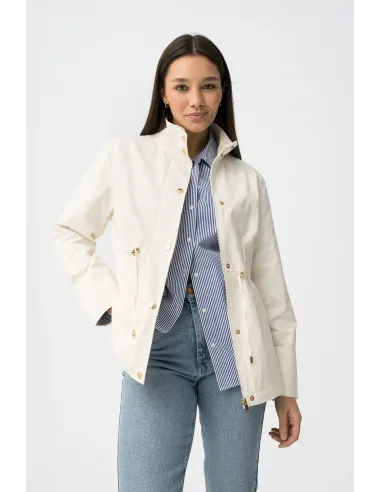 CHAQUETA VELA CREMA TIFFOSI