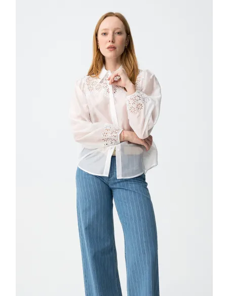 CAMISA BLANCA NAPOLINA TIFFOSI