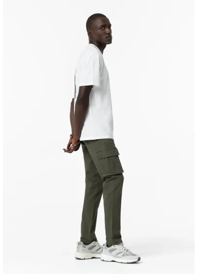 PANTALON CARGO COMFORT  VERDE