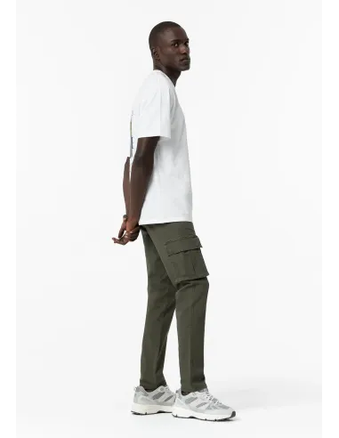 PANTALON CARGO COMFORT  VERDE